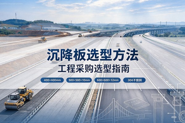 平昌沉降板选择方法