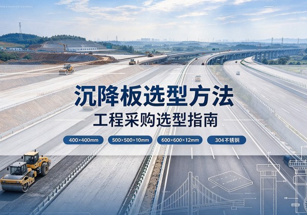 平昌沉降板选择方法