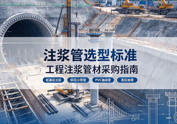 平昌注浆管选型标准